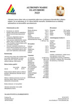Altromin marsu 3123 elatuspelletti 1kg