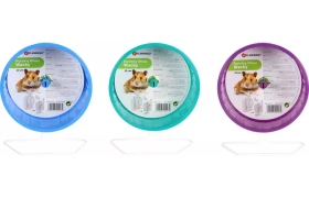 Willy hiljainen juoksupyörä, PIENI 13cm. 3 väriä.