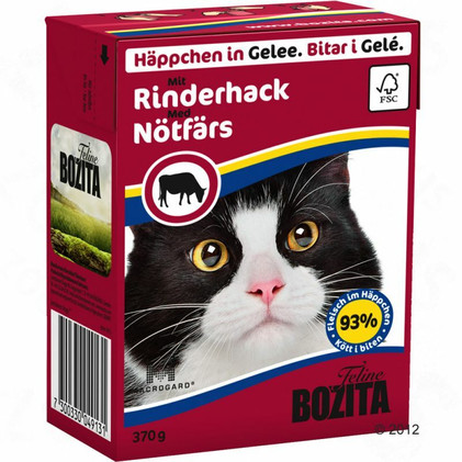 Bozita Feline Jauheliha Hyytelössä 370g