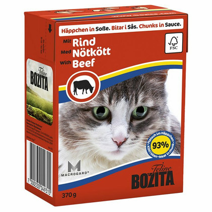 Bozita Feline Nauta Kastikkeessa 370g