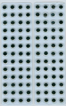 Liikkuvat, tarrasilmät, 8mm x 104kpl