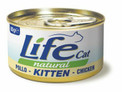 LifeCat, Kitten - Pentu, Kana, 24x85g, á 1,30€