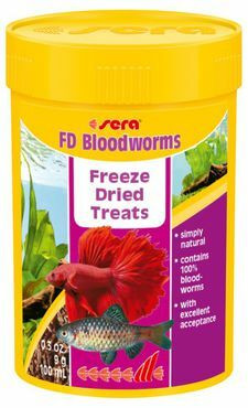 Sera FD Bloodworms - surviasentoukkia 100%. 100ml