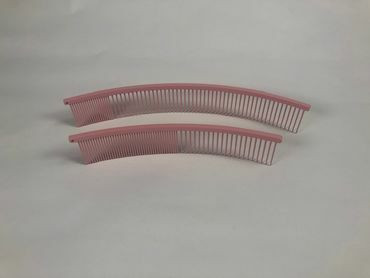 Greyhound CURVED metallikampa, 19 cm, Pinkki