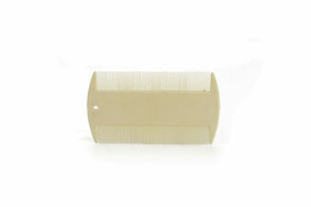 Muovinen täikampa, valkoinen