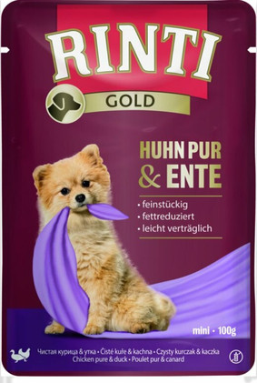 Rinti Gold, kana & ankka 10x100g