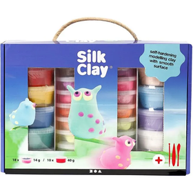 Silk Clay® Set -silkkimassasetti, värilajitelma