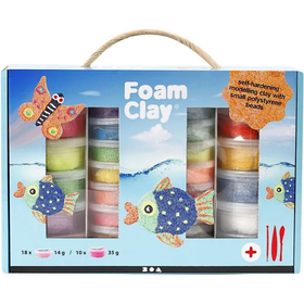 Foam Clay® Set -helmimassasetti, värilajitelma