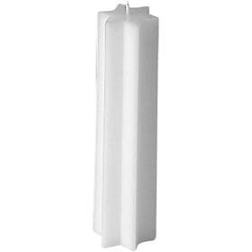 Kynttilämuotti, korkea tähti, koko 220x55 mm