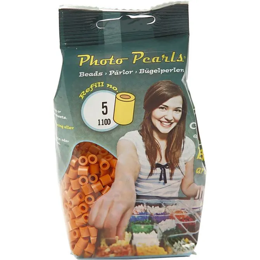 PhotoPearls- helmet, punaruskea, 1100kpl (5)