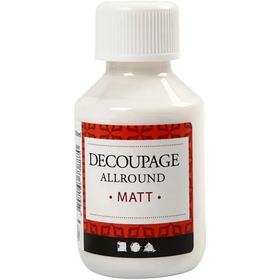 Decoupagelakka, matta, 100ml