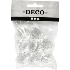 Akryyliprismat, kirkas, 8kpl/pkk