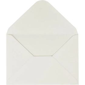 Kirjekuori, 110g, luonnonvalkonen, 10kpl/pkk