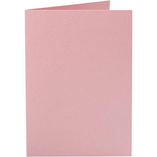 Korttipohja, 220g, rosa, 10kpl/pkk