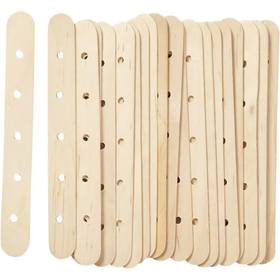  Rakennustikut, Pit. 15cm, Lev: 1,8cm, aukon koko 4mm, 20kpl/pkk 