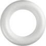 Styroxrengas, valkoinen, ⌀20cm, 25mm