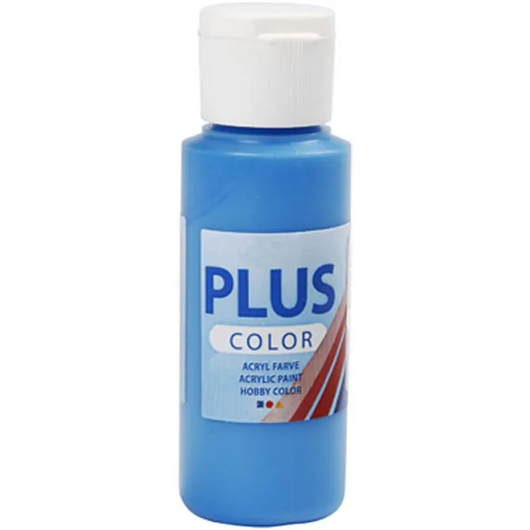 Plus Color- askartelumaali, 60ml, perussininen