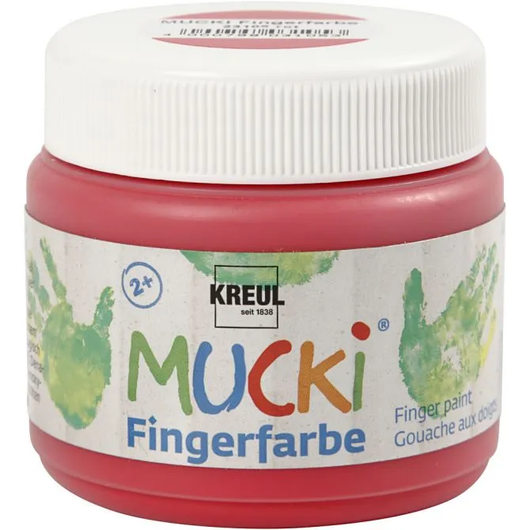 Sormiväri, 150ml, punainen