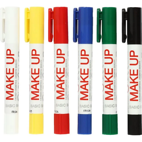 Playcolor-kasvovärikynät, värilajitelma, 6x5g/pkk