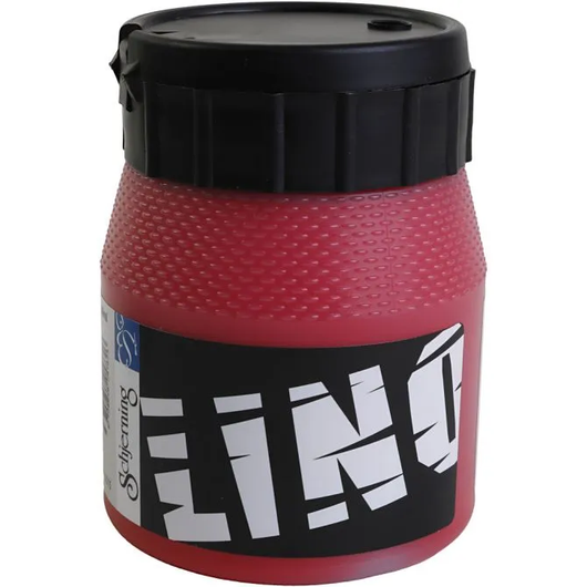 Linoväri, punainen, 250ml