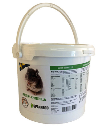 Mästers, Chinchilla Pellet, 5kg