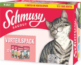 Schmusy Ragout Hyytelössä Vorteilspack 12x100g 