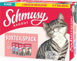 Schmusy Ragout Kastikkeessa Vorteilspack 12x100g 