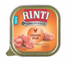 Rinti Singlefleisch Pur, Kana 10x150g