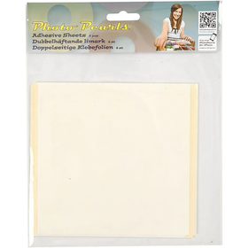 Putkihelmien liimakalvo fotohelmille, koko 15x15cm, medium, 8ark