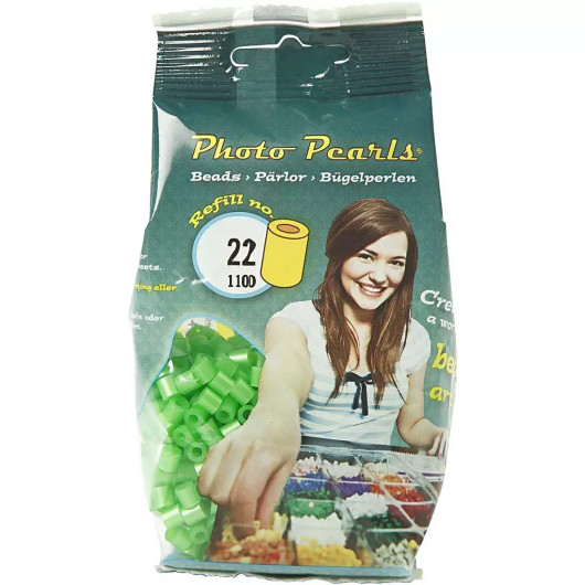 PhotoPearls- helmet, helmiäisvihreä, 1100kpl (22)