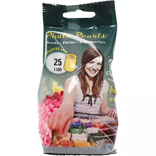 PhotoPearls- helmet, vanha rosa, 1100kpl (25)