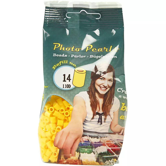 PhotoPearls- helmet, appelsiininkeltainen, 1100kpl (14)