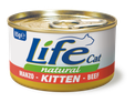 LifeCat, Kitten - Pentu, Nauta, 24x85g, á 1,30€ 