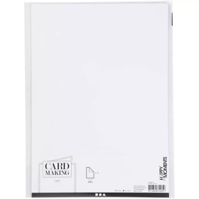 Kartonki, A4, 220g, Valkoinen, 10kpl/pkk