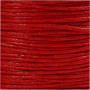 Puuvillanyöri, paksuus 1mm, punainen, 40m/ 1rll
