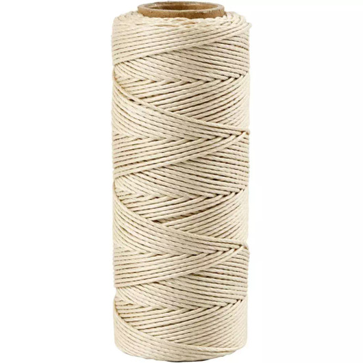 Bambulanka, paksuus 1mm, luonnonvalkonen, 65m/ 1rll