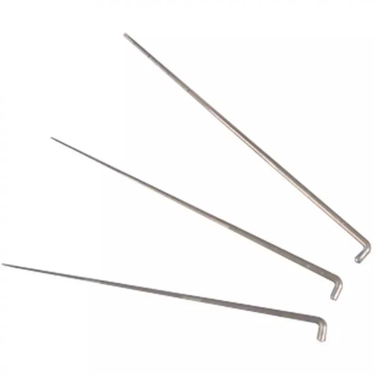 Huovutusneulat, Pituus 7,5cm, hieno, 10kpl/pkk