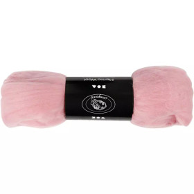 Villa, paksuus 21 my, vaaleanpunainen, 100g/kerä