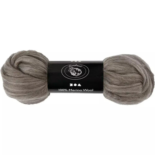 Villa, paksuus 21 my, harmaa, 100g/kerä