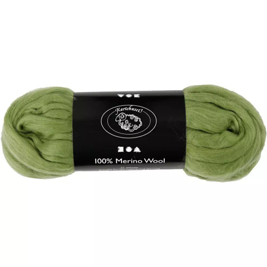 Villa, paksuus 21 my, kaktuksenvihreä, 100g/kerä