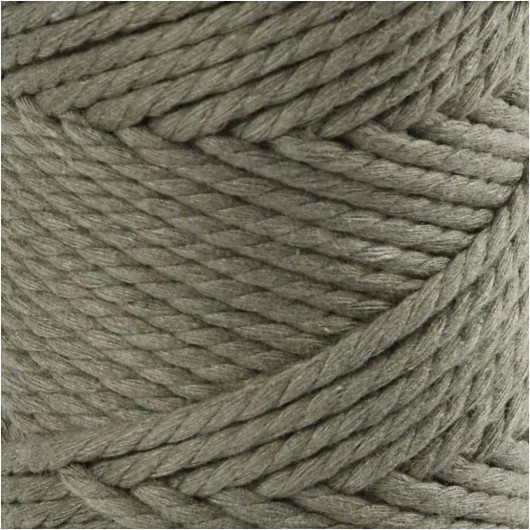 Makrameenyöri, Pituus 55m, halk. 4mm, sammaleenvihreä, 330g/rll