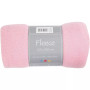 Fleece, Pit. 125cm, Lev: 150cm, 200g, vaaleanpinkki, 1kpl