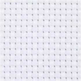 Aida kangas, koko 50x50cm, 35 ruutua per 10cm, valkoinen