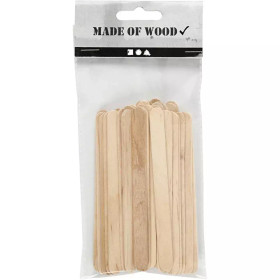 Jäätelötikut, Pit. 11,5cm, Lev: 10mm, 30 kpl/pkk