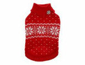 Snowflake Rhinestone Sweater, XS, 15cm