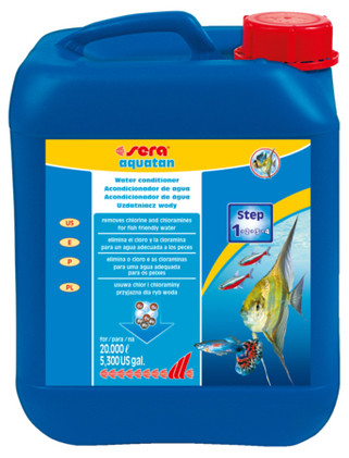Sera Aquatan, 5000ml, sisältää mineraalilisän.