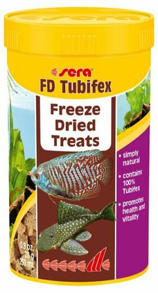 Sera FD Tubifex. 100% tubifex-matoja 250ml