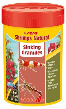 Sera Shrimps Natural 100ml - täysrehu katkoille