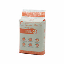 MISOKO pissa-alusta, pentu/luu -kuvio, 45x60cm, persikan tuoksu