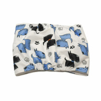 Misoko pestävä urossuoja M, sinivalkoinen